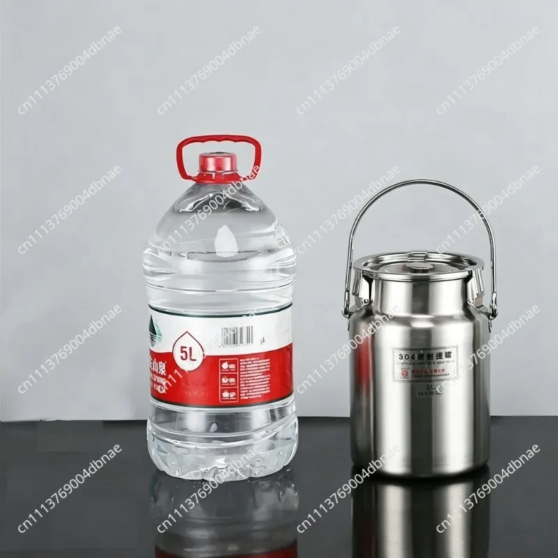 304 Thickened Stainless Steel Oil Drum Storage Sealed Barrel Receiving Wine Transportation Milk Barrel Brewing