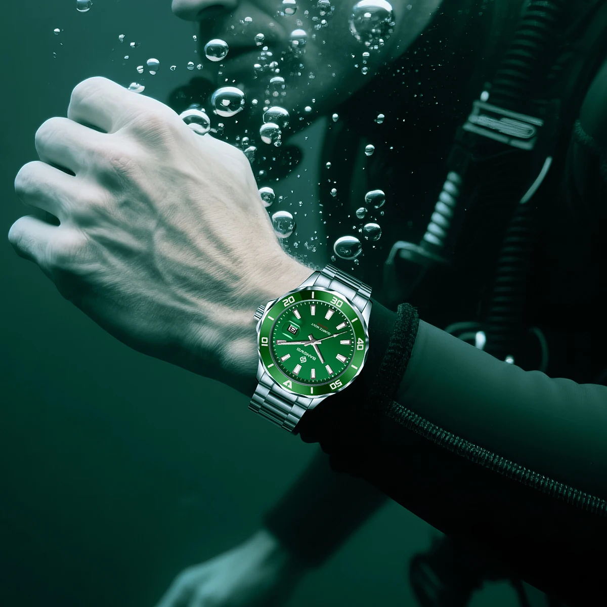 BANGWEI Top Brand Luxury Men Quartz Watch Waterproof Date Male Clock Stainless Steel Business Mens Watches Relogio Masculino+BOX