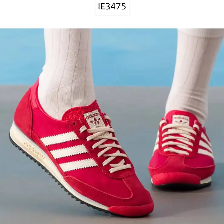 2026 Retro Adidas Trefoil Herren Freizeitschuhe Mix aus Wildleder und Leder EVA-Dämpfung Gummisohle Klassische – Detail 8