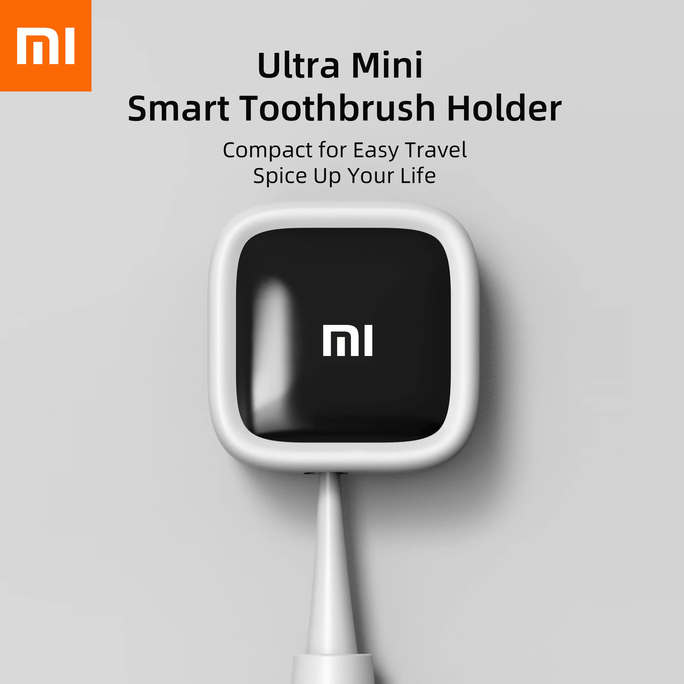 Портативный стерилизатор для зубных щеток Xiaomi, перезаряжаемый умный ультрафиолетовый дезинфекционный держатель для зубных щеток, магнитный адсорбционный держатель
