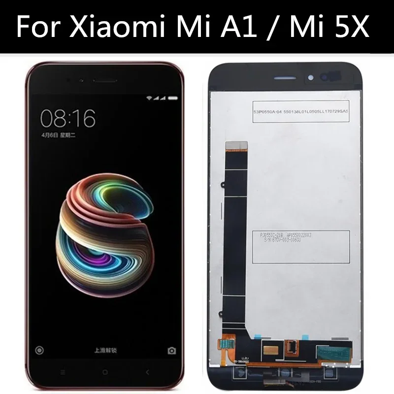 

Для Xiaomi Mi A1/Mi5 ЖК-дисплей с сенсорным экраном и дигитайзером в сборе, сменные аксессуары