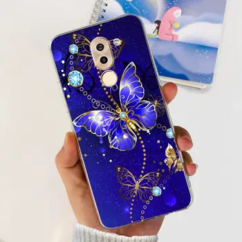 Silikonový kryt s motivem květiny pro Huawei Mate 9 Lite GR5 2017, BLN-AL10 BLL-L22 BLN-L21, měkký, s potiskem pro Huawei Mate 9 Lite 10 nejlepší prodej Zadní kryt Honor 6x - №9