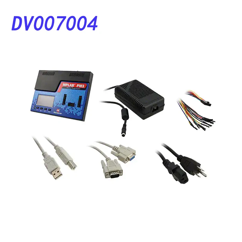 DV007004 PIC Micro® MCU MPLAB® PM3 Programmer (In-Circuit/In-System, Universal Out-of-Circuit)