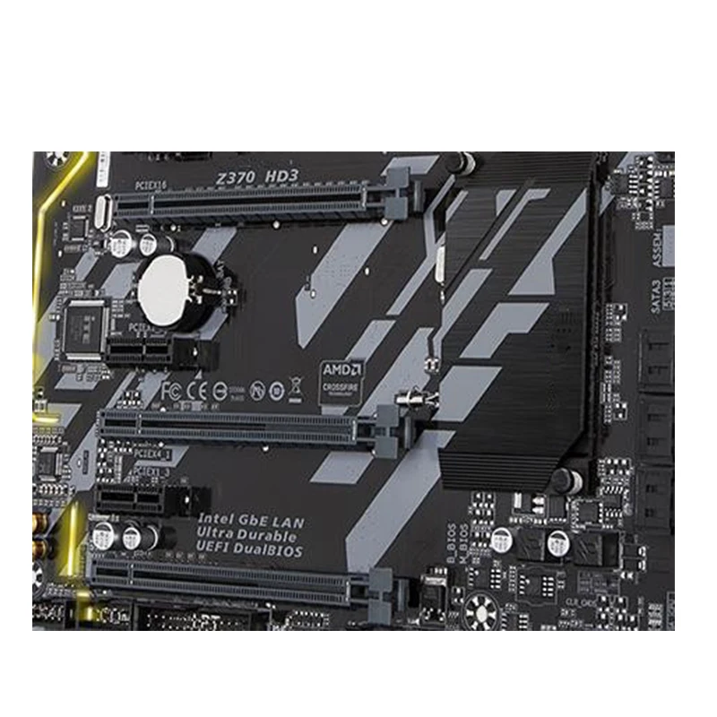 Imagem -03 - Placa-mãe de Computador para Desktop Mainboard Usado Intel Z370 Z370 Hd3 Usb3.0 Sata3 Ddr4 64g Lga 1151