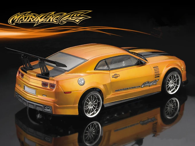 1set Camaro drift RC PC body shell 190 larghezza trasparente pulito no verniciato drift shell body RC hsp hpi trax Tamiya