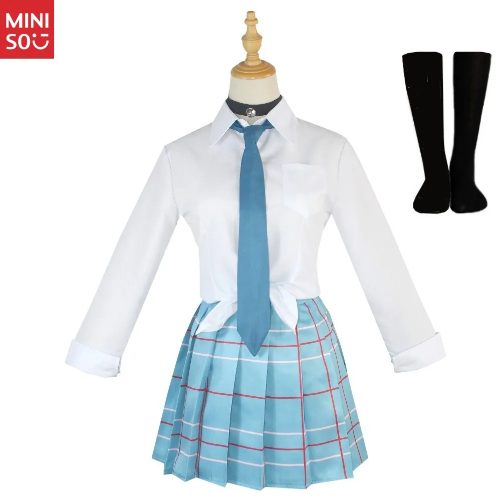 

Miniso My Dress-Up Darling" Marin Kitagawa JK Uniform Cosplay Costume Set (Polyester Material, Suitable for Young Girls)