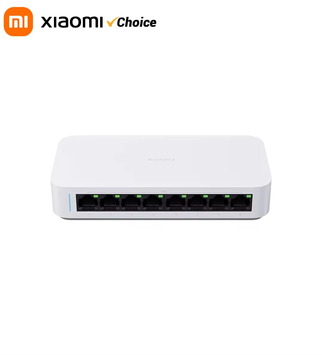 Original Xiaomi Gigabit Switch Expanding Networks In Multiple Scenarios Connect Wired Devices Entire House Mesh Network 8 Port