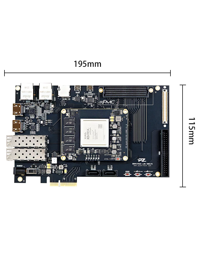 

Плата разработки Fpga Ku040 Ku060 Плата разработки Kintex Ultrascale Pcie Hdmi