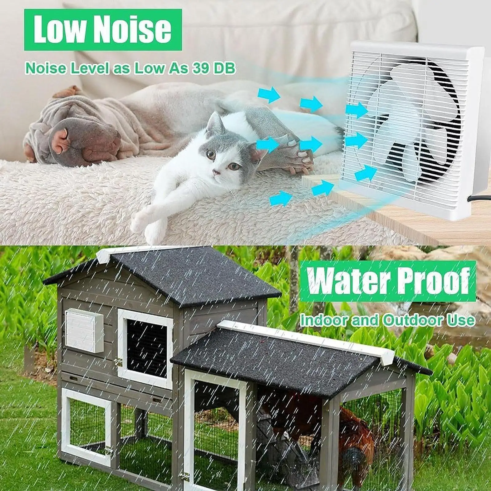 12V Solar Powered Exhaust Fan High Speed Anti Backflow Shutter Blower for Home Kitchen Bathroom Greenhouse Ventilation