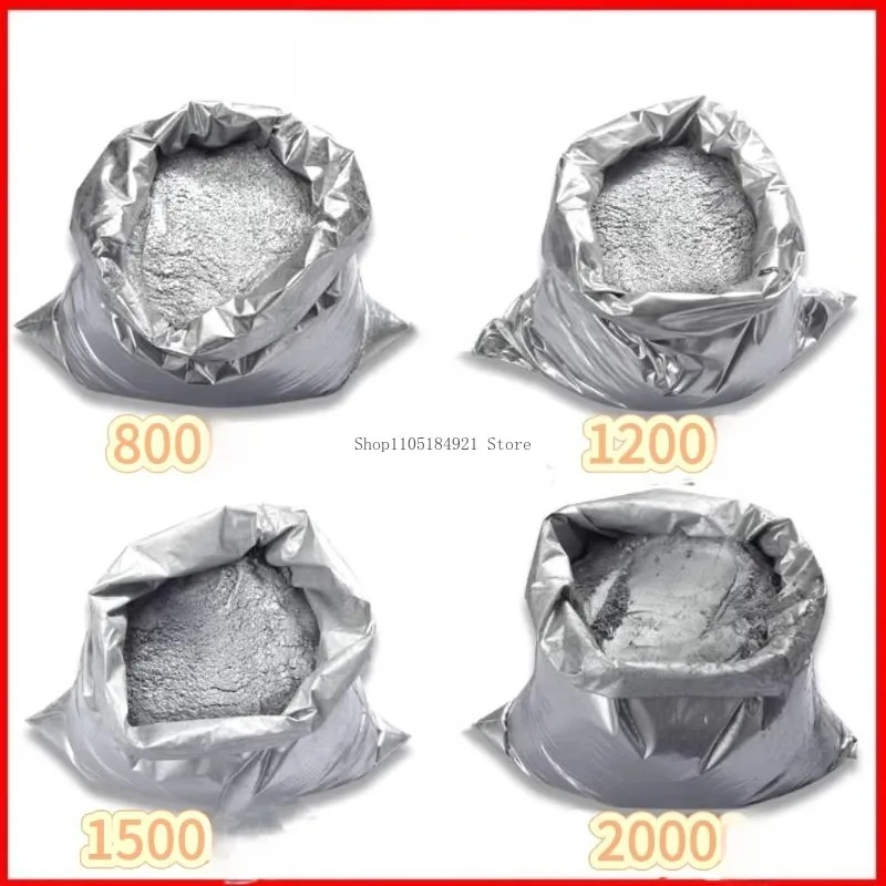 1kg Super Bright Aluminum Silver Powder Ultra-fine 3000 Mesh Water and Oil Compatible Paint Handicraft Buddha Statue Decoration view 5