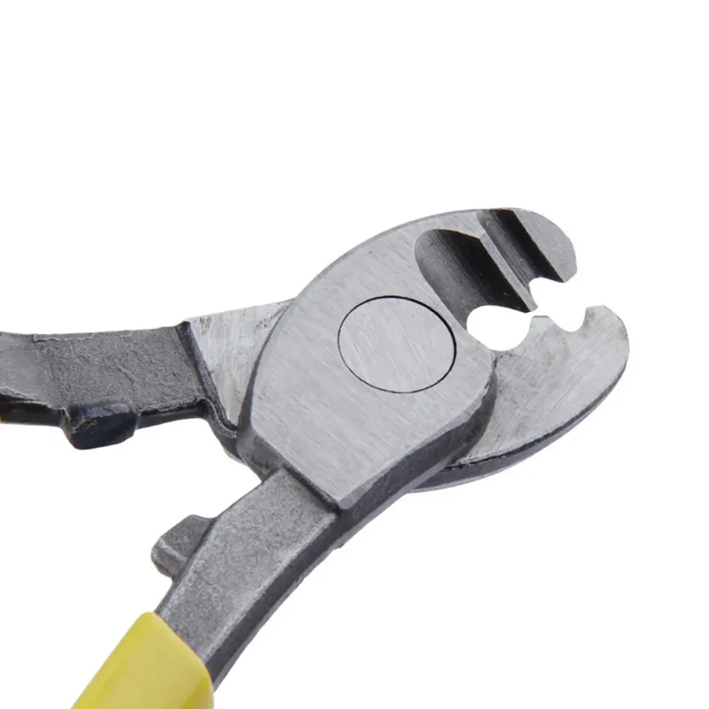 6/8 Inch Manual electrician cable cutter tool, multifunctional anti slip electrician pliers, labor-saving wire stripping pliers