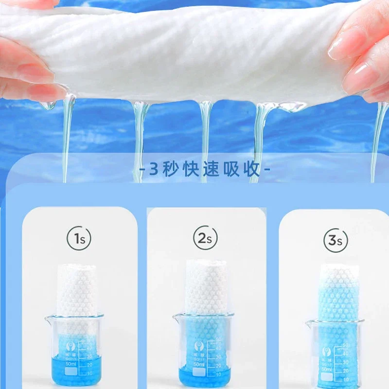 使い捨てコットンフェイスタオル 100% 化粧用タオル 敏感肌用 洗顔タオルとして使用可能