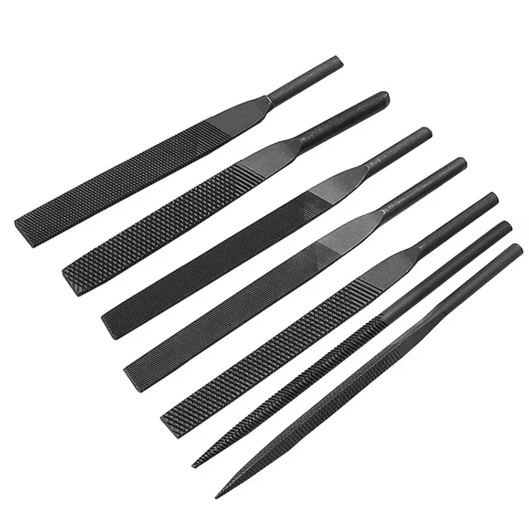 1 stück Pneumatische Datei Klinge Kolben Luft Säge Pneumatische Datei Werkzeug Flache/Runde/Dreieck Datei Für pneumatische Werkzeug – Detail 2
