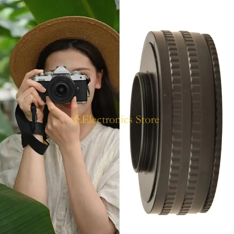 B03C Convenient M58 to M42 Focusing Helicoid Adapter Extension Tube for Cameras Lens Improve Photography Experiences
