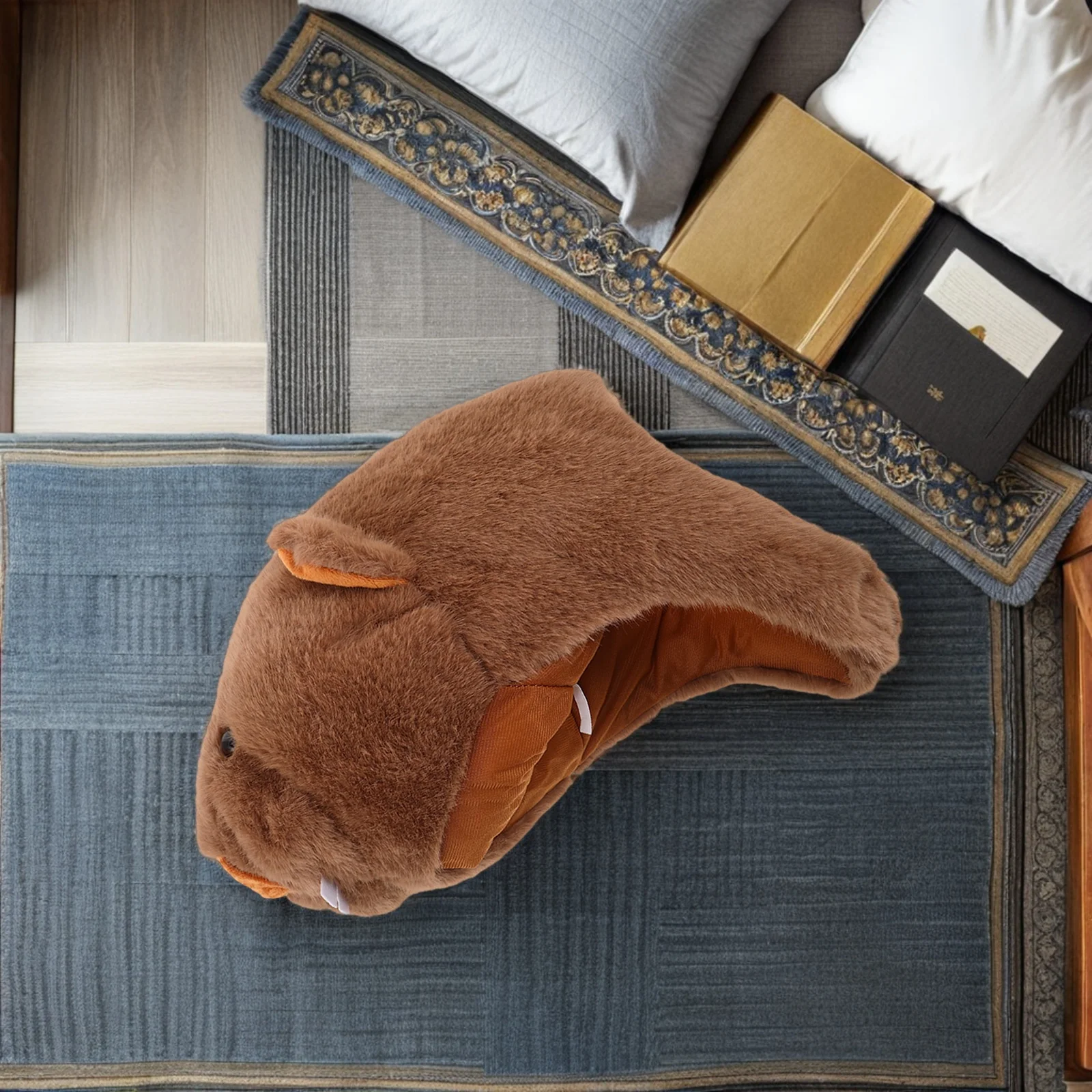 2-teilige inspirierte Mütze, warme Strickmütze für Erwachsene, Unisex, Wintermütze zum Skifahren, Trekking, Kaltklima-Schutzausrüstung