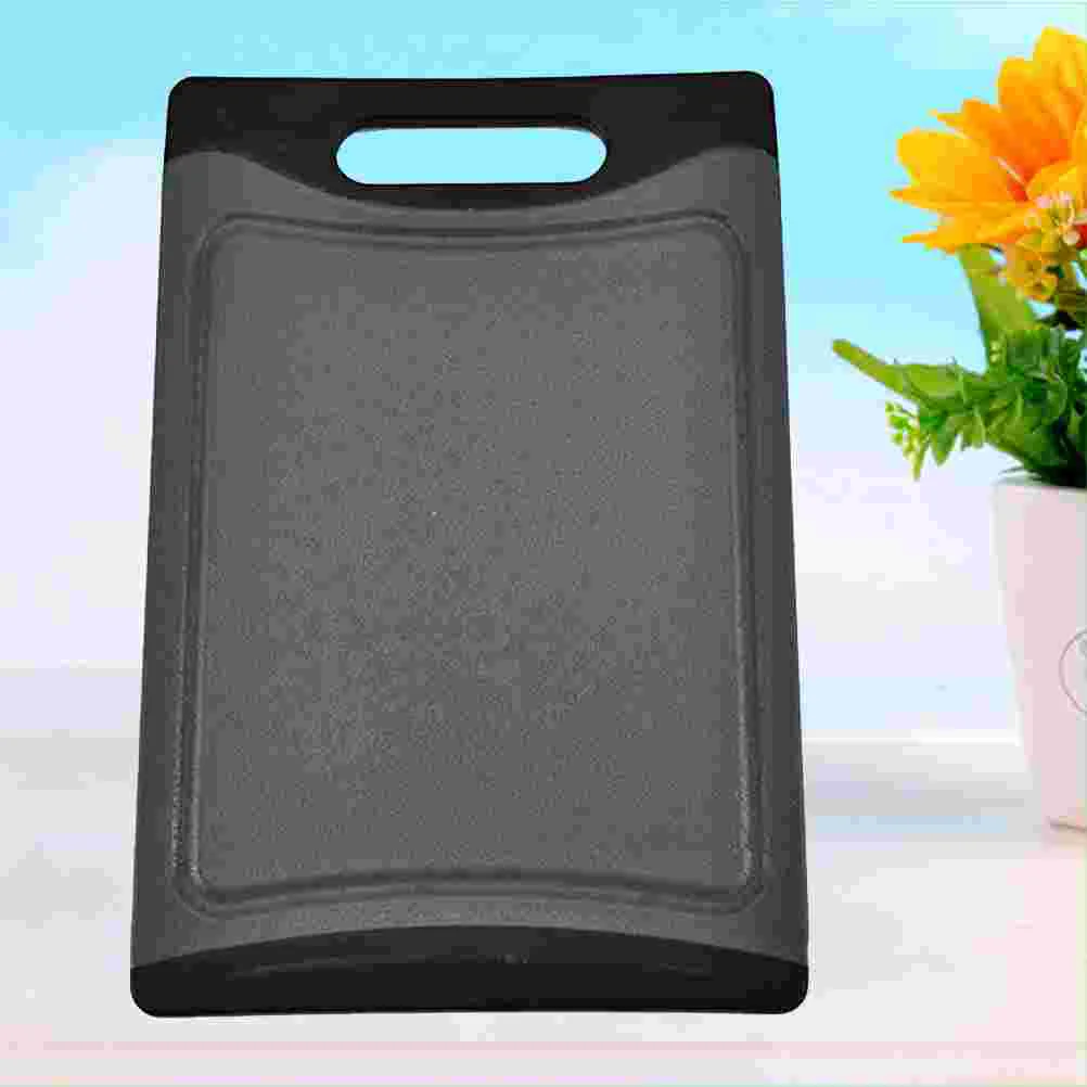 PP Cutting Board Non-slip Chopping Board for Vegetable and Meat(Black) PP Cutting Board Chopping Board for Kitchen