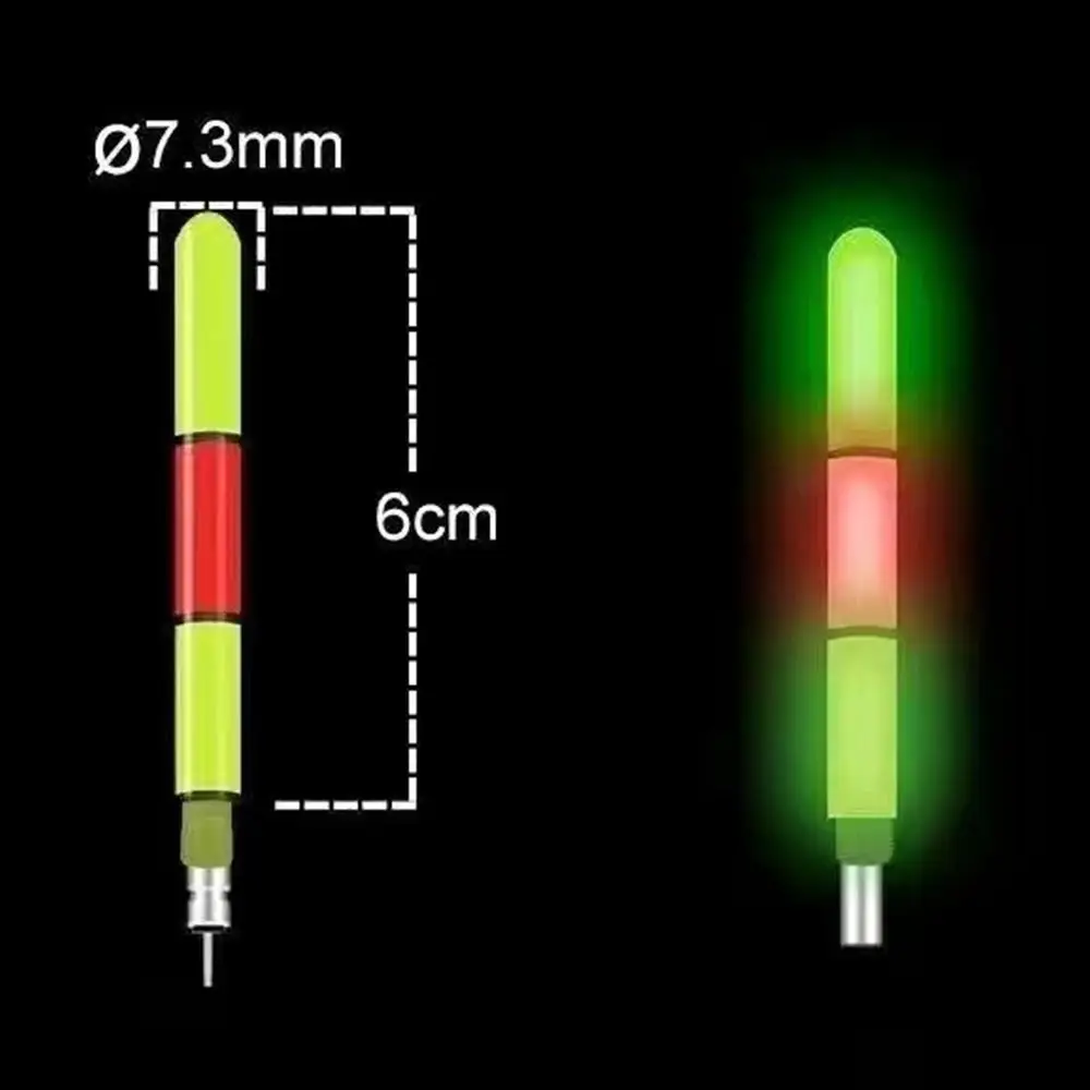 1pc Sensor Color Change LED Fishing Smart Float Top Luminous Super Bright Electronic Floats Buoy 1 Segment/3 Segemnts/5 Segemnts