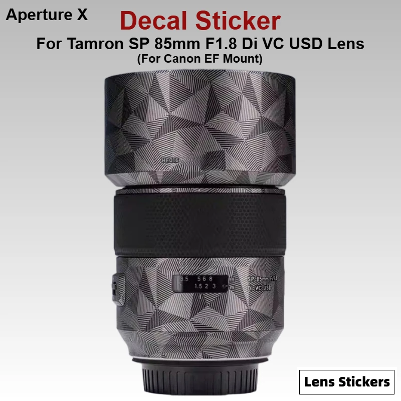 

Customized Sticker For Tamron SP 85mm F1.8 Di VC USD Decal Skin Camera Lens Sticker Vinyl Wrap Film Coat F016 85 1.8 F/1.8