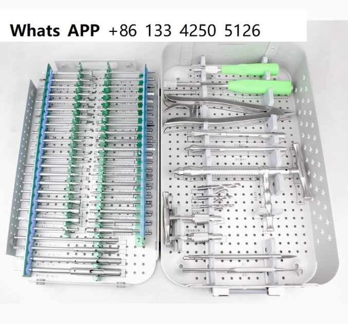 

Orthopaedic Instruments Internal Fixation Bone Nail Bone Plate Complete Set Broken Nail Removal Instrument Kit