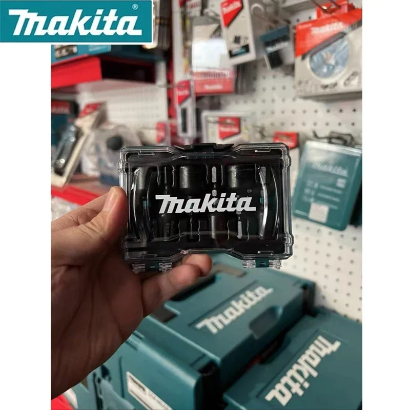 Imagem -06 - Makita-porca de Potência Conjunto Drill Bit Haste Hexagonal Parafuso Metric Socket Broca Adaptador E18035 50 mm