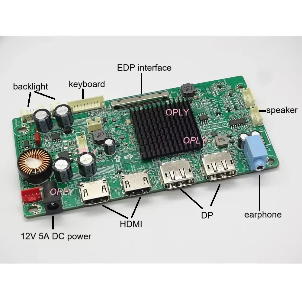 

kit EDP Controller board DP 2 HDMI-compatible for MV315QUM-N40 MV315QUM-N71 MV315QUM 32“ 3840x2160 4K driver card LCD panel
