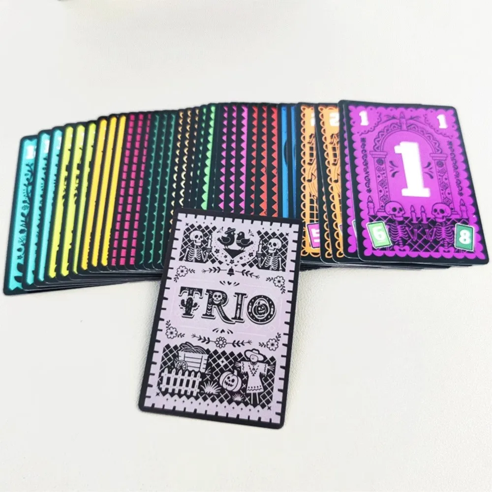 Strategic Card Board Game TRIO Fun For Family Friend Parties 3-6 Players All Ages Entertainment Toy view 4