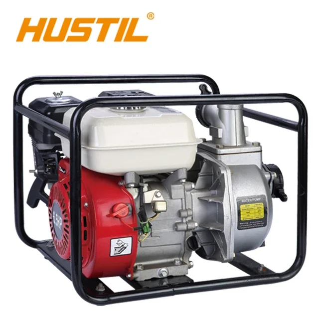 Single Cylinder 13HP 4'' 100mm Two Stroke Gasoline Pump