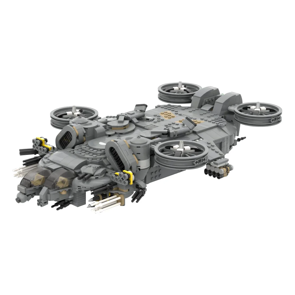 

Gobricks MOC Dragons Assaults Ship Building Blocks Model Helicopter Samsons SA-2 Bricks diy RDA Matadors Toy Children Gift