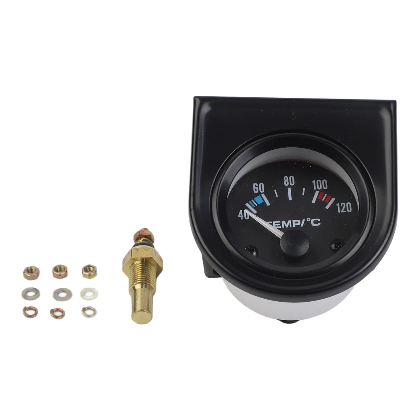 52mm Water Temperature Meter Gauges Car Water for temp Gauge Reliable Performance Includes Sensor Plastic Construction