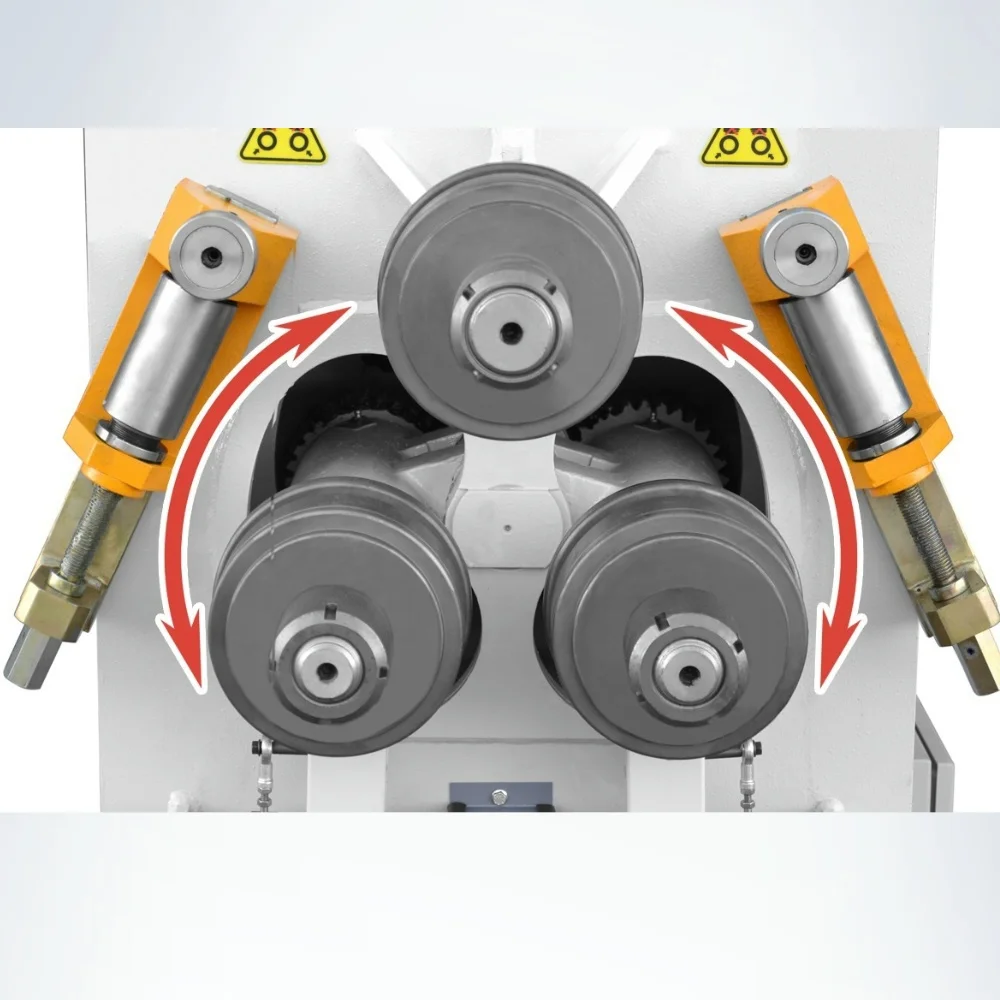 Profile Bending Machine W24S Hydraulic Pipe Tube Bender with PLC