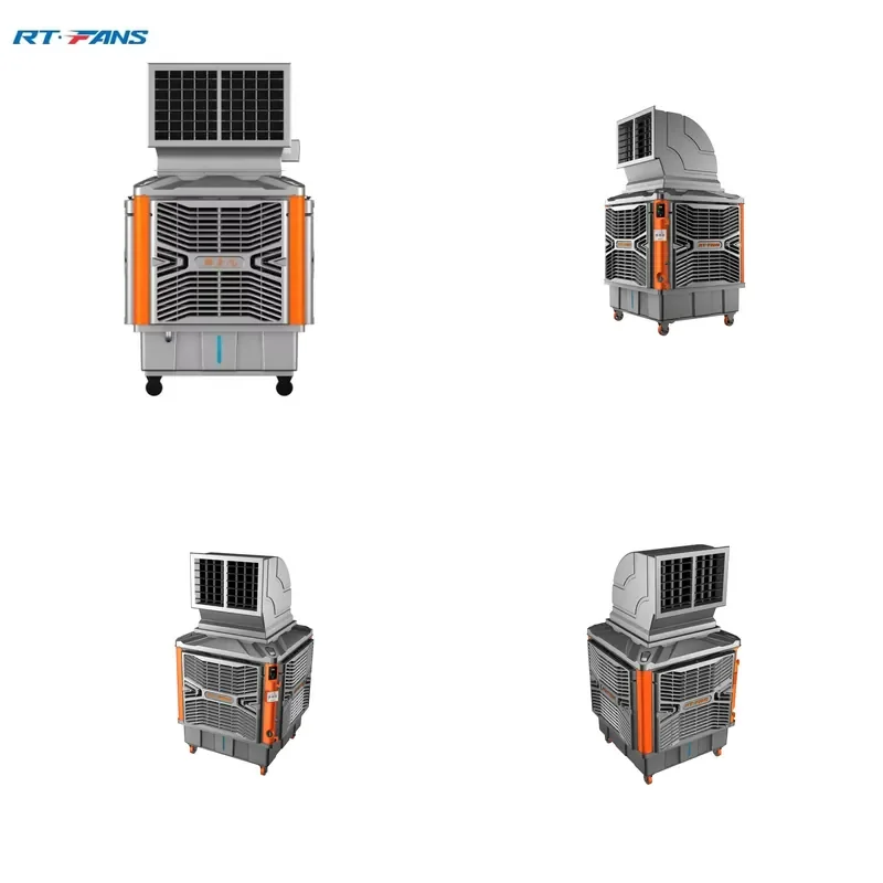 Portable Industrial Evaporative air Coolers Fan Water Cooling Condition Commercial for Cooling air