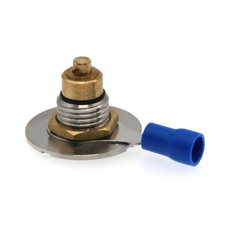 Spring Loaded Adapter Connector Brass Electrode Accessory with Floating Pin