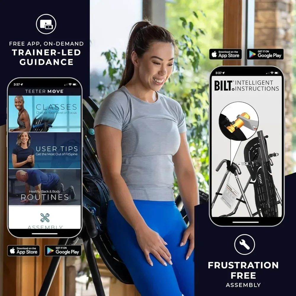 طاولة انعكاس TEETER EP-560 مع ملحقات لتخفيف آلام الظهر