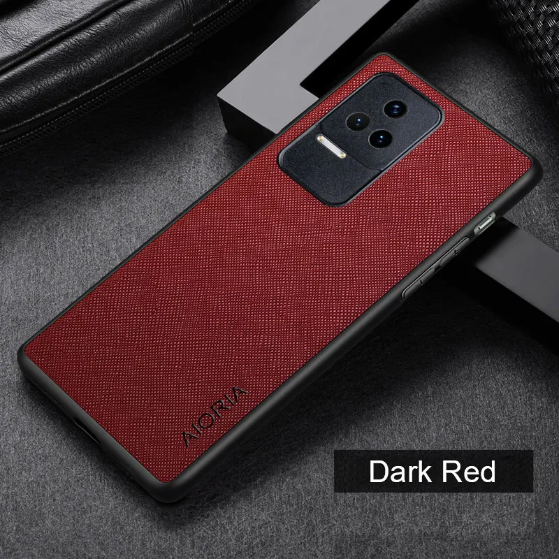 Case for Xiaomi Poco F4 5G, with simple and light cross pattern, phone case
