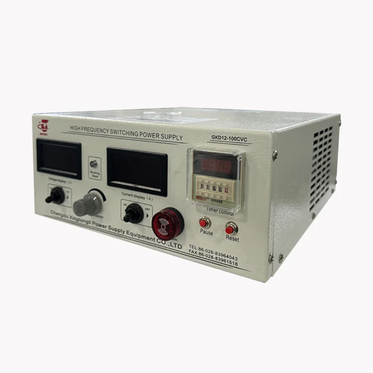 

12V 100A High Frequency DC Superimposed Pulse Anodizing Power Supply