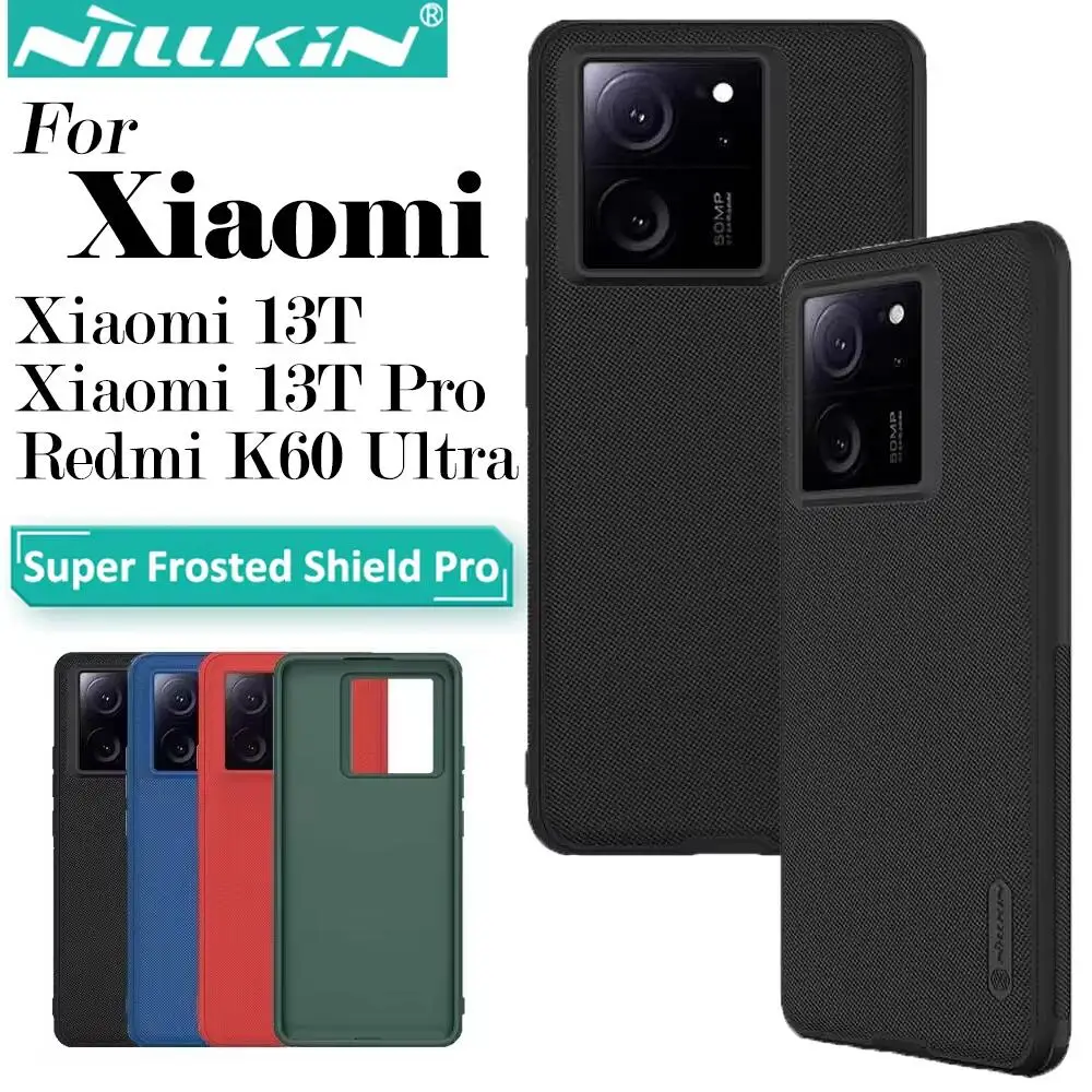 Nillkin for Xiaomi 13T / Xiaomi 13T Pro Case Ultra-Thin Matte Plain Soft TPU Gel Phone Cover for Redmi K60 Ultra