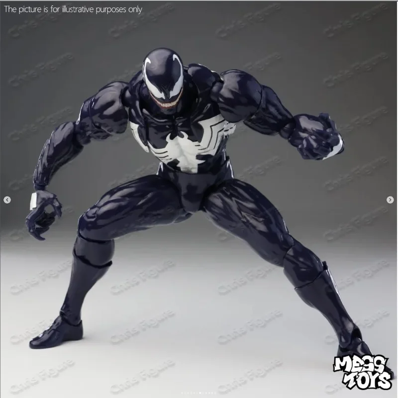 

In Stock Chaos Toys New Prototype Venom Symbiote 1/12 Scale Action Figure Collectible Toy Gift Collection