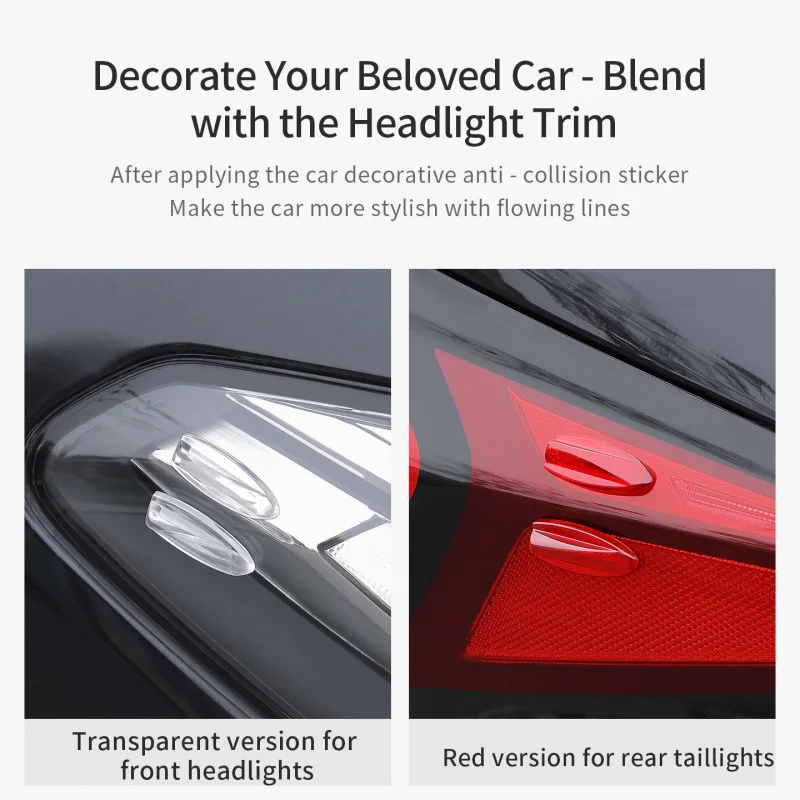 

Auto Wind Deflector Spoiler Car Door Edge Protector Anti Scratch Guard Aerodynamic Styling Bumper Strip Noise Reduction 4*1.5cm