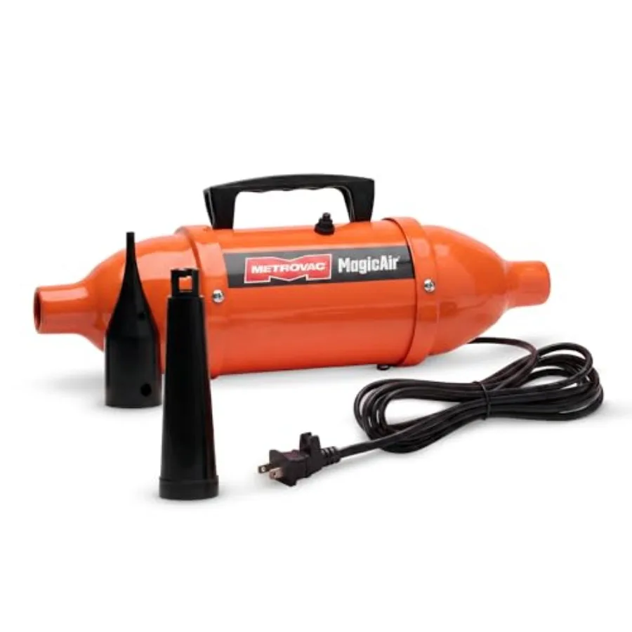 Portable electric air pump for inflatables and deflation high-volume airflow durable plastic housing black color ultra-compact