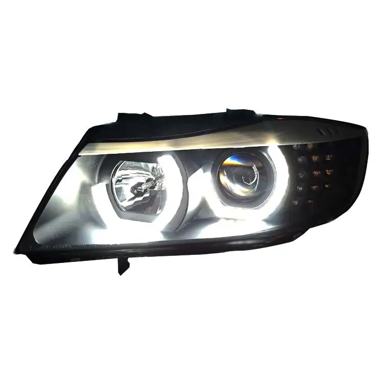 Original  quality auto parts for  BMW Led Headlights cornering lamp Angel eye New Headlamp OE 63137176871 For BMW