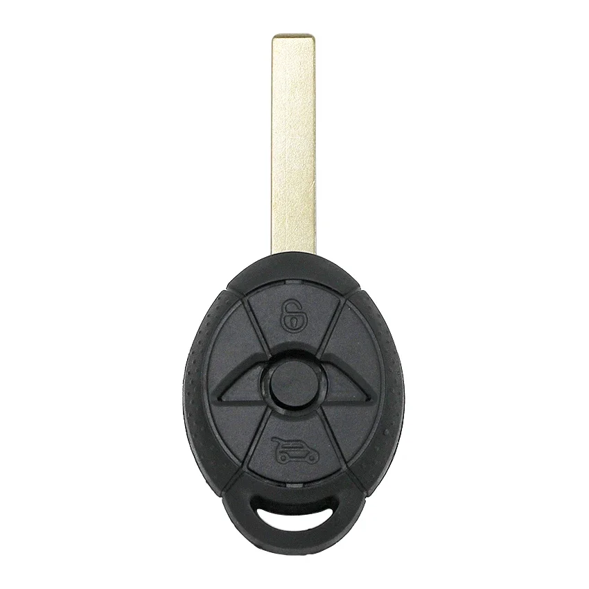 Clé télécommande intelligente à 3 boutons, 315/433MHz, EWS, avec puce ID44/PCF7935, pour BMW Mini Cooper (2005-2007)