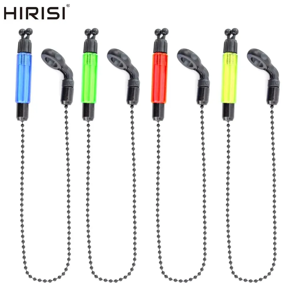 Hirisi 4x Carp Fishing Swingers Bobbins for Fishing Alarm Indicator Fishing Accessories B2024