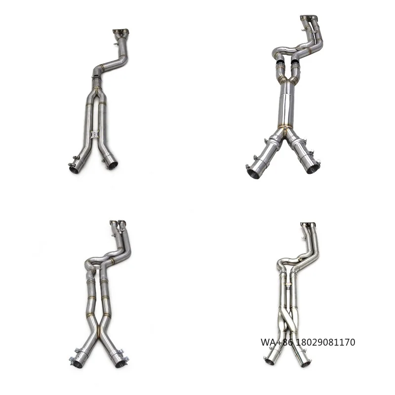 

BSK Exhaust Midpipe with Z/X Pipe for X3M/X4M F97/F98 3.0T 2019-2023 Stainless Steel Dual/ Single Mid Pipes Boska Exhaust