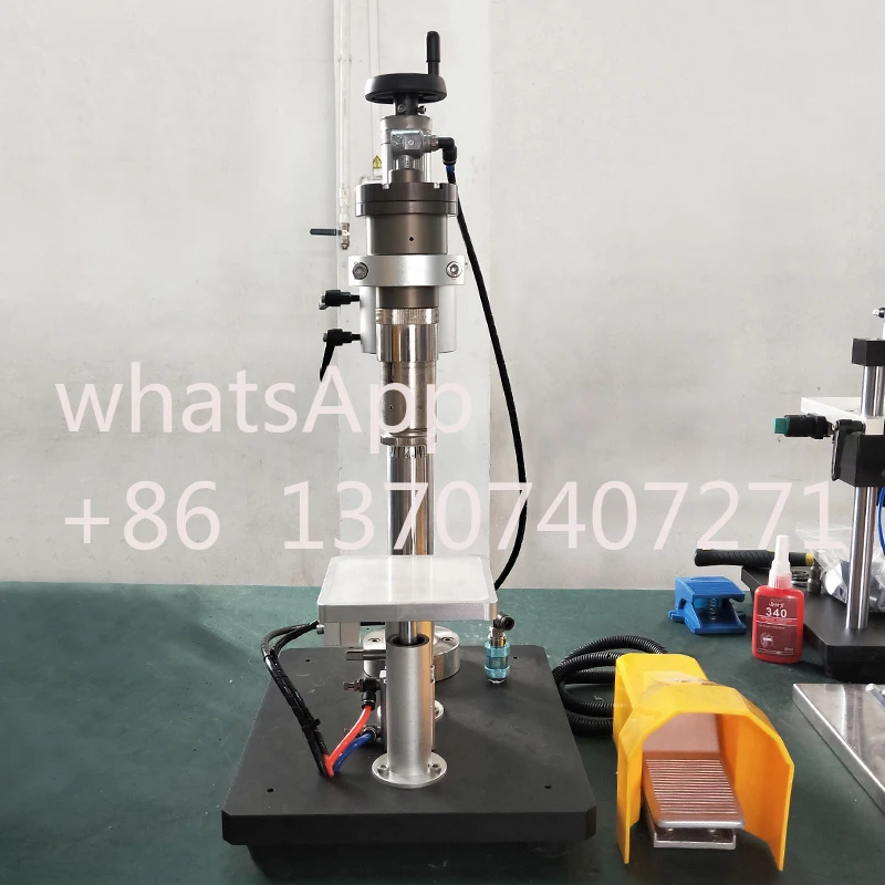 manual perfume bottle crimping capping machine capping sealing machine with no surface wear