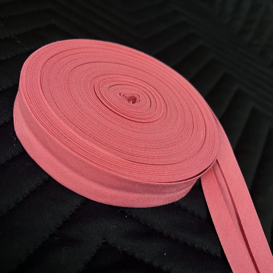 20 mm Polyester-Schrägband – einfach gefaltetes einfarbiges Band, Nähbesatz, DIY-Schneidezubehör zum Basteln – Detail 11