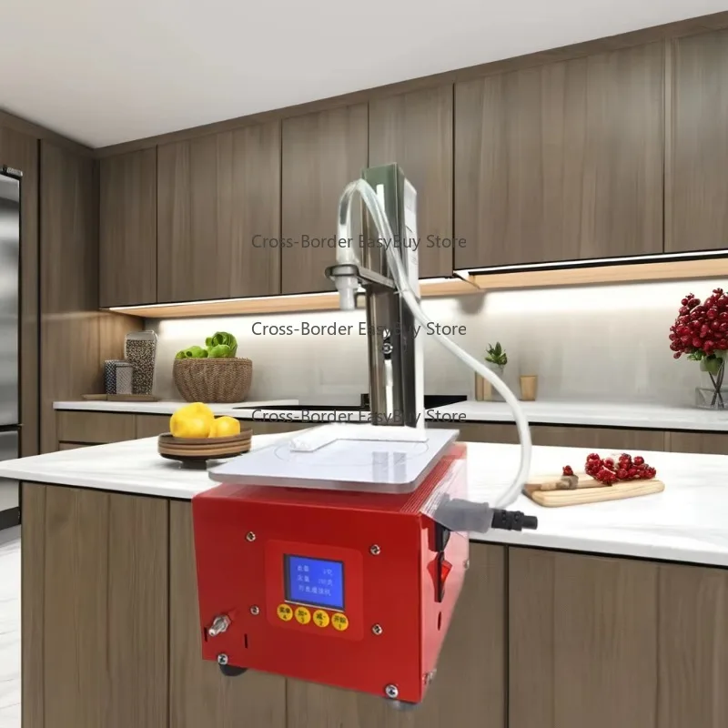 

3kg 5kg Electric Filling Machine Gear Pump Automatic Viscous Liquid Paste Filler Weighing Type Filling Machine