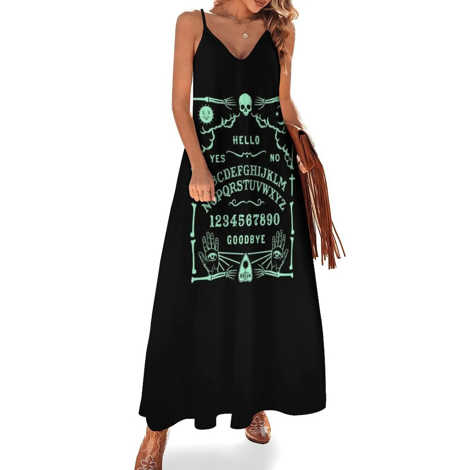 

OUIJA BOARD - SPIRIT BOARD Sleeveless Dress women's fashion dresses birthday dress for women