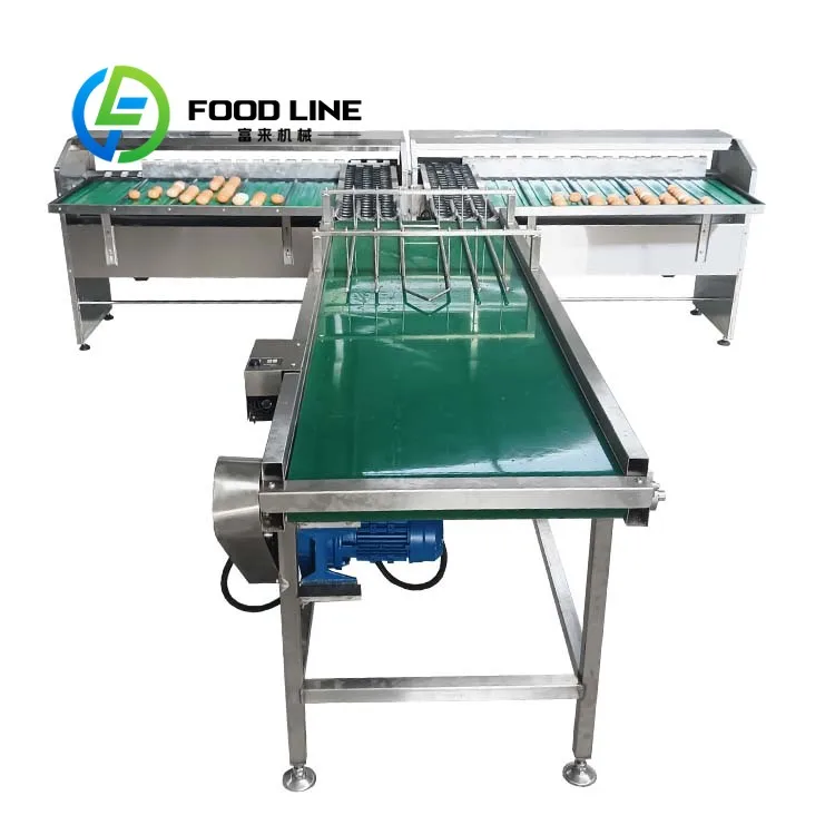 Automatic Egg Grader Separate Weight Sensor Channels Identical To Egg Sorting Machine Avoid Double Egg Weighing Sorting Errors