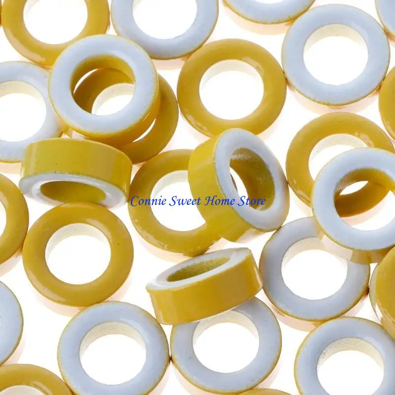 LXAF 50 PCS/SET T50-26 Núcleo energia ferro anéis ferrite toroidal 7,5 mm para indutores