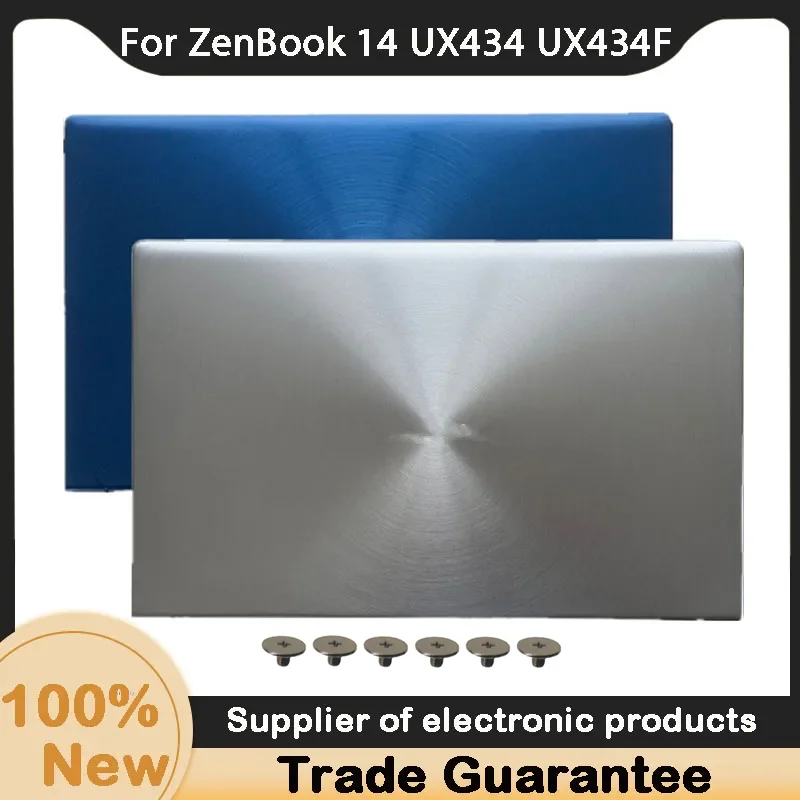 

New For ASUS ZenBook 14 UX434 UX434F UX434FAW LCD Back Cover laptops Silver/Blue